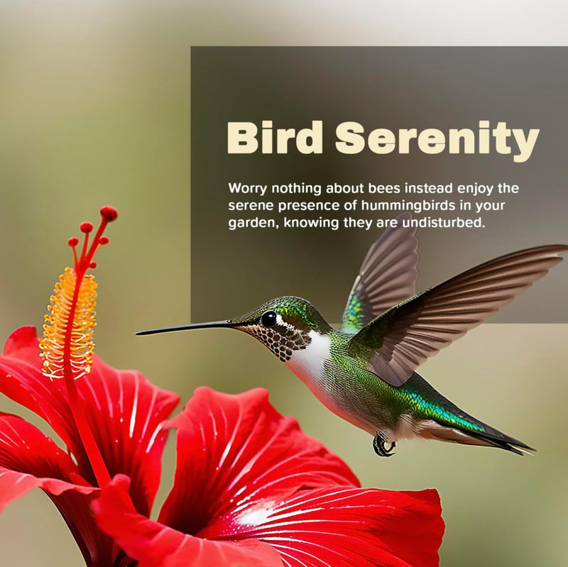 Hummingbird Feeder Bee Repellent