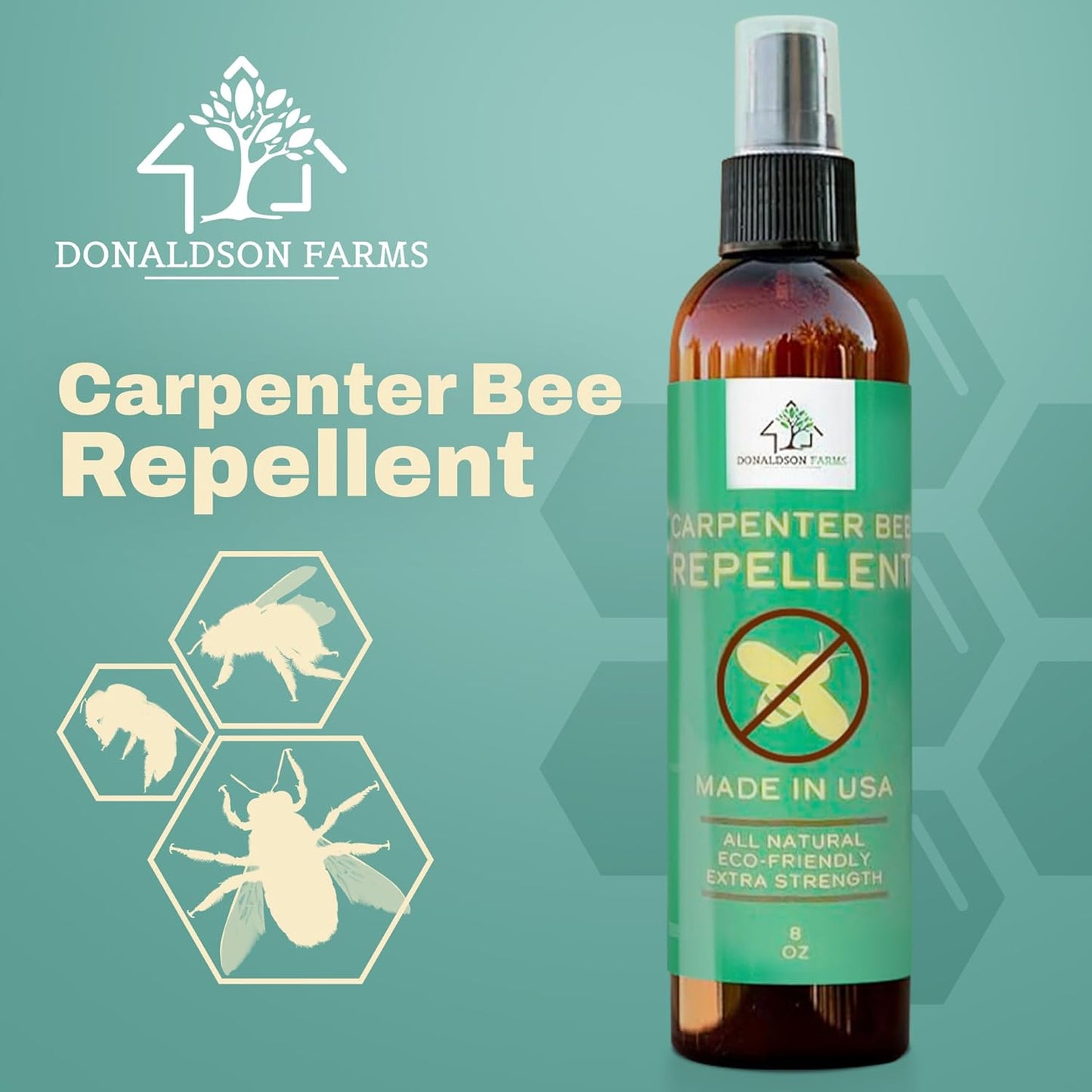 Carpenter Bee Repellent, 8 Ounce