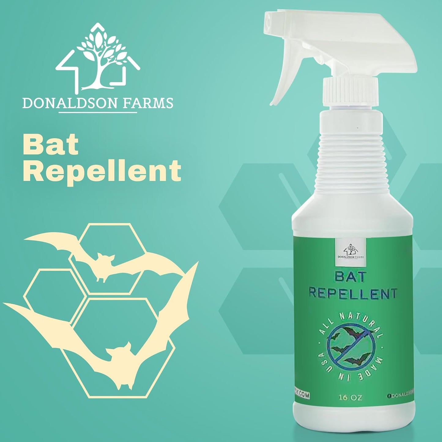 Bat Repellent Spray, 16 Ounce