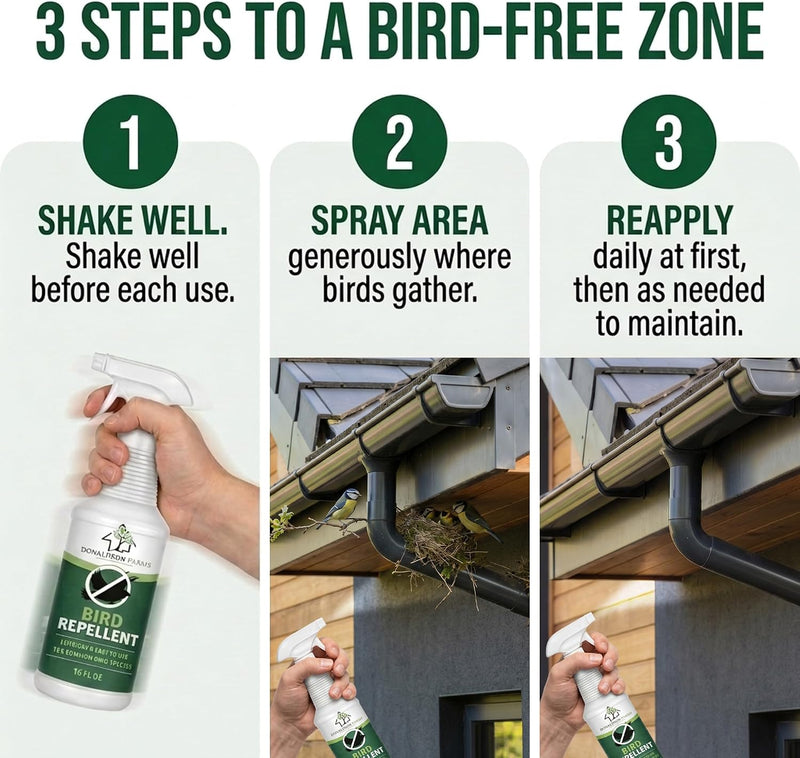 Bird Repellent, 16oz
