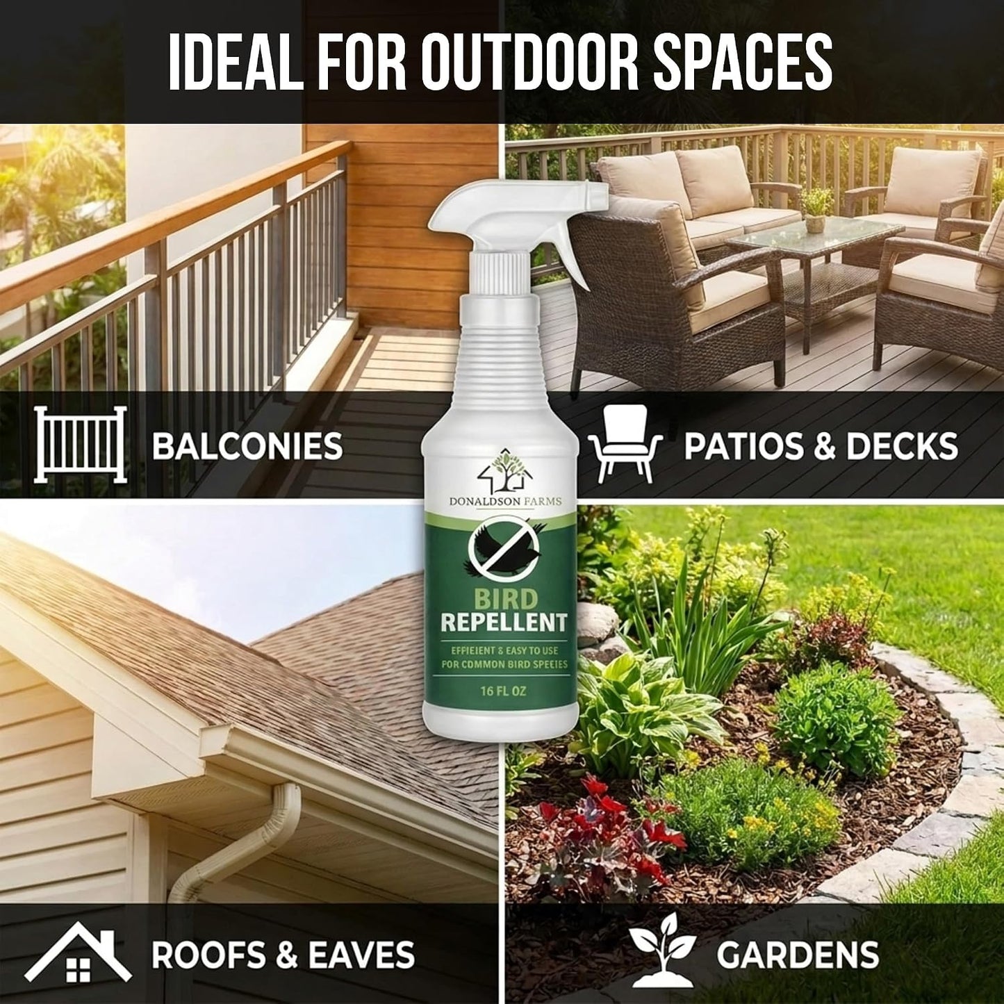 Bird Repellent, 16oz