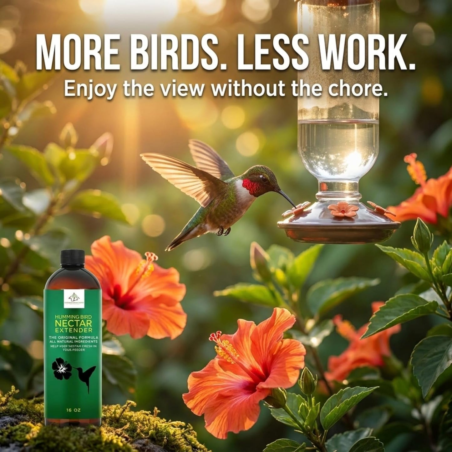 Hummingbird Nectar Extender - 16oz - Nectar Extends Nectar Life