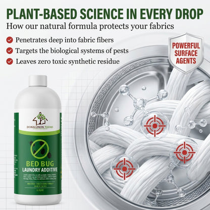 Donaldson Farms Bed Bug Laundry Additive, Unscented Pest Solution, 32oz